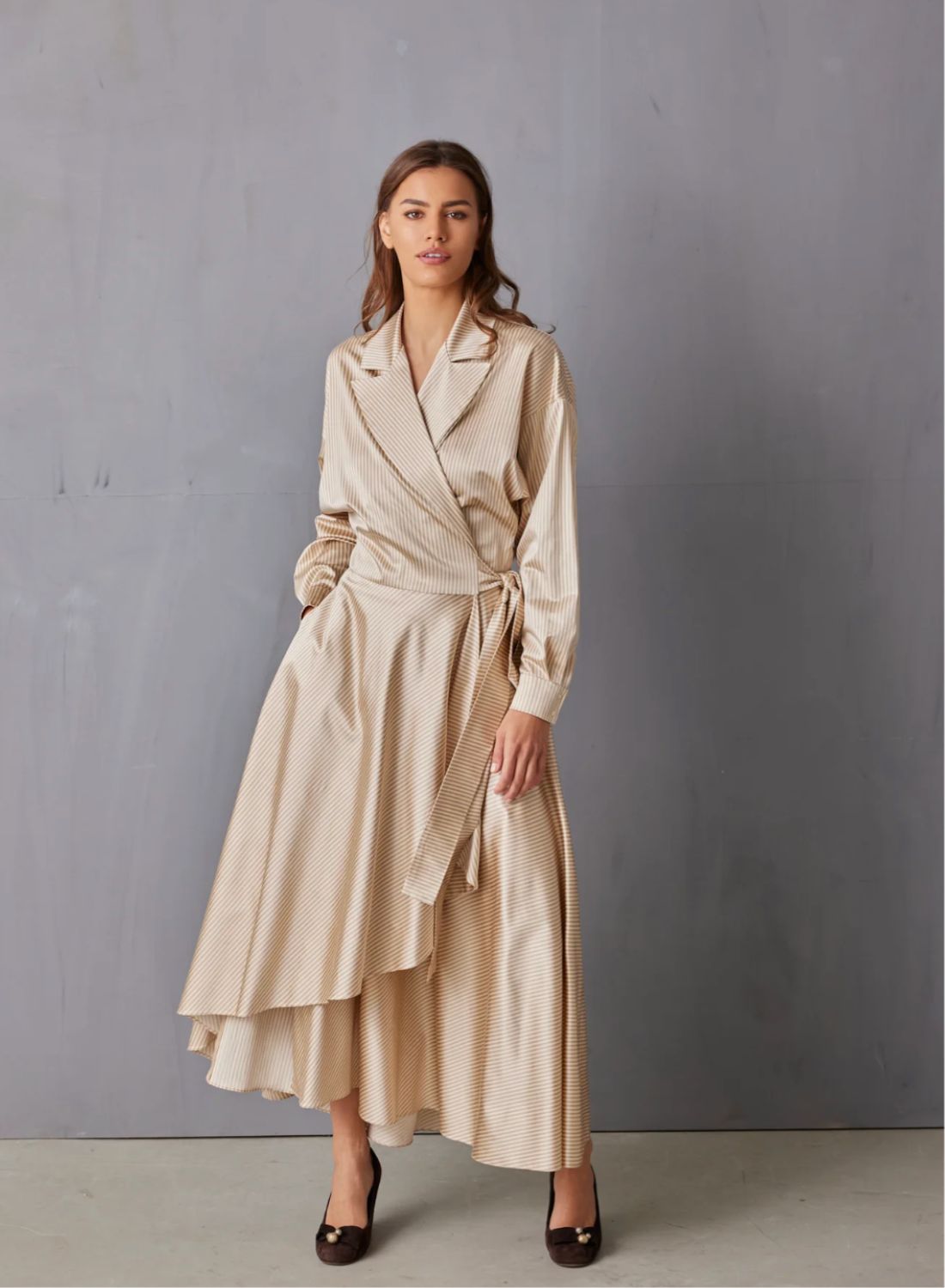 Custom Made Wrap Dress
