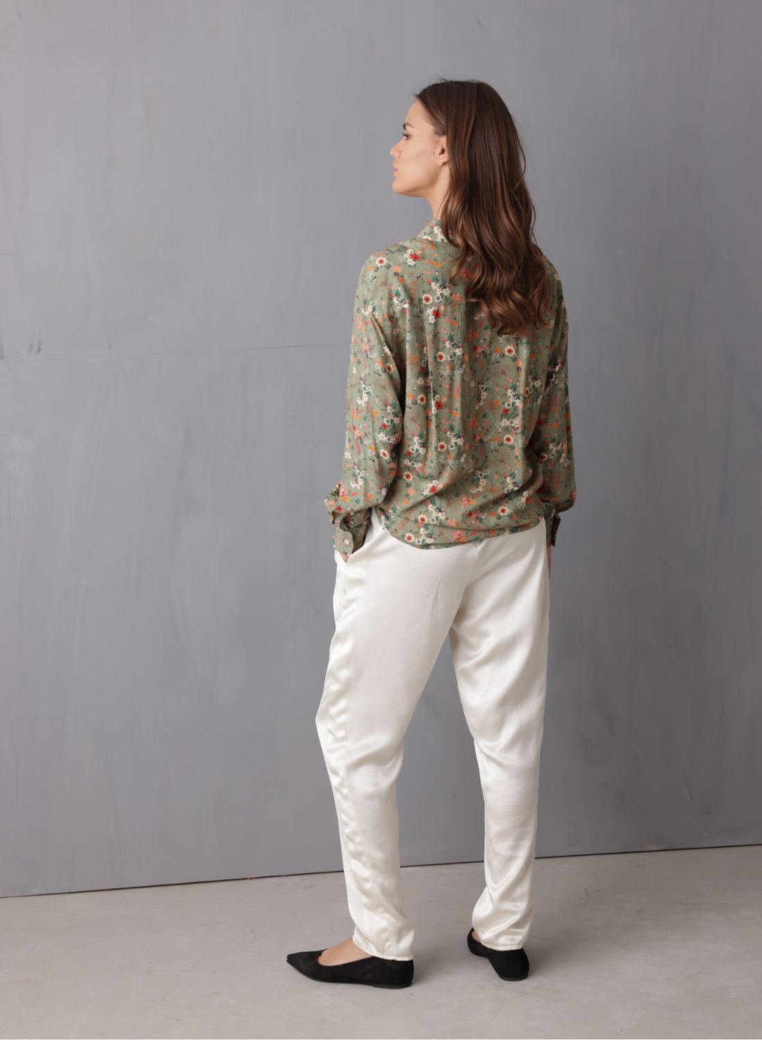 Kitty Shirt with floral print