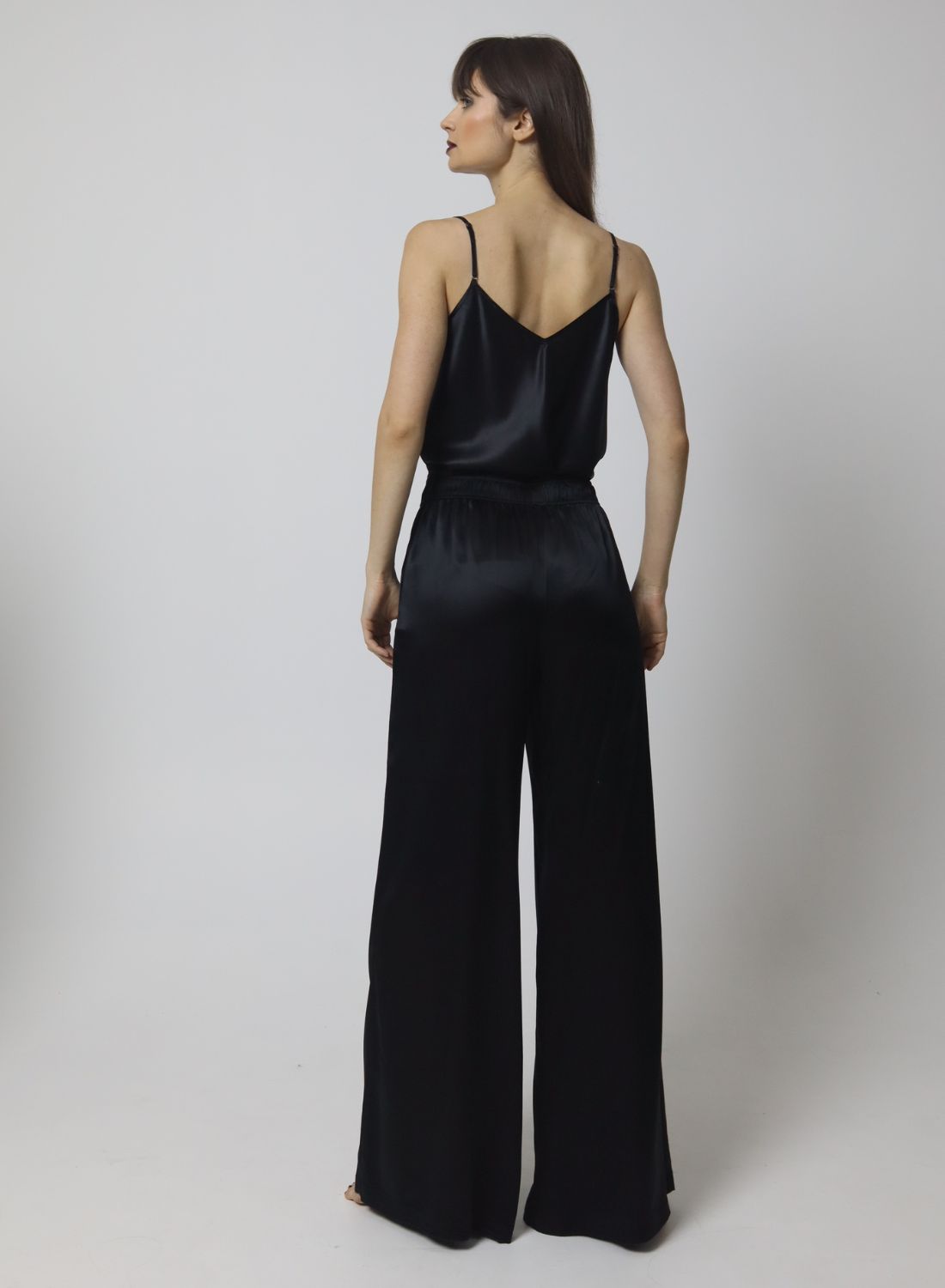 Catrin Silk Spaghetti Top
