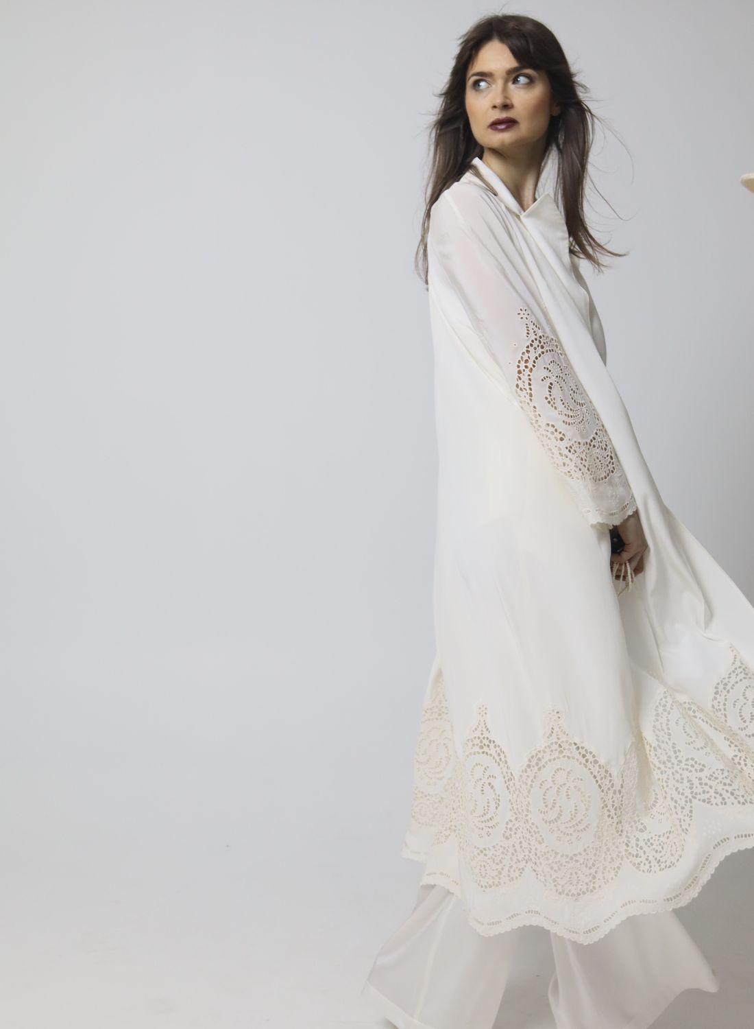 Aurora Silk Cape