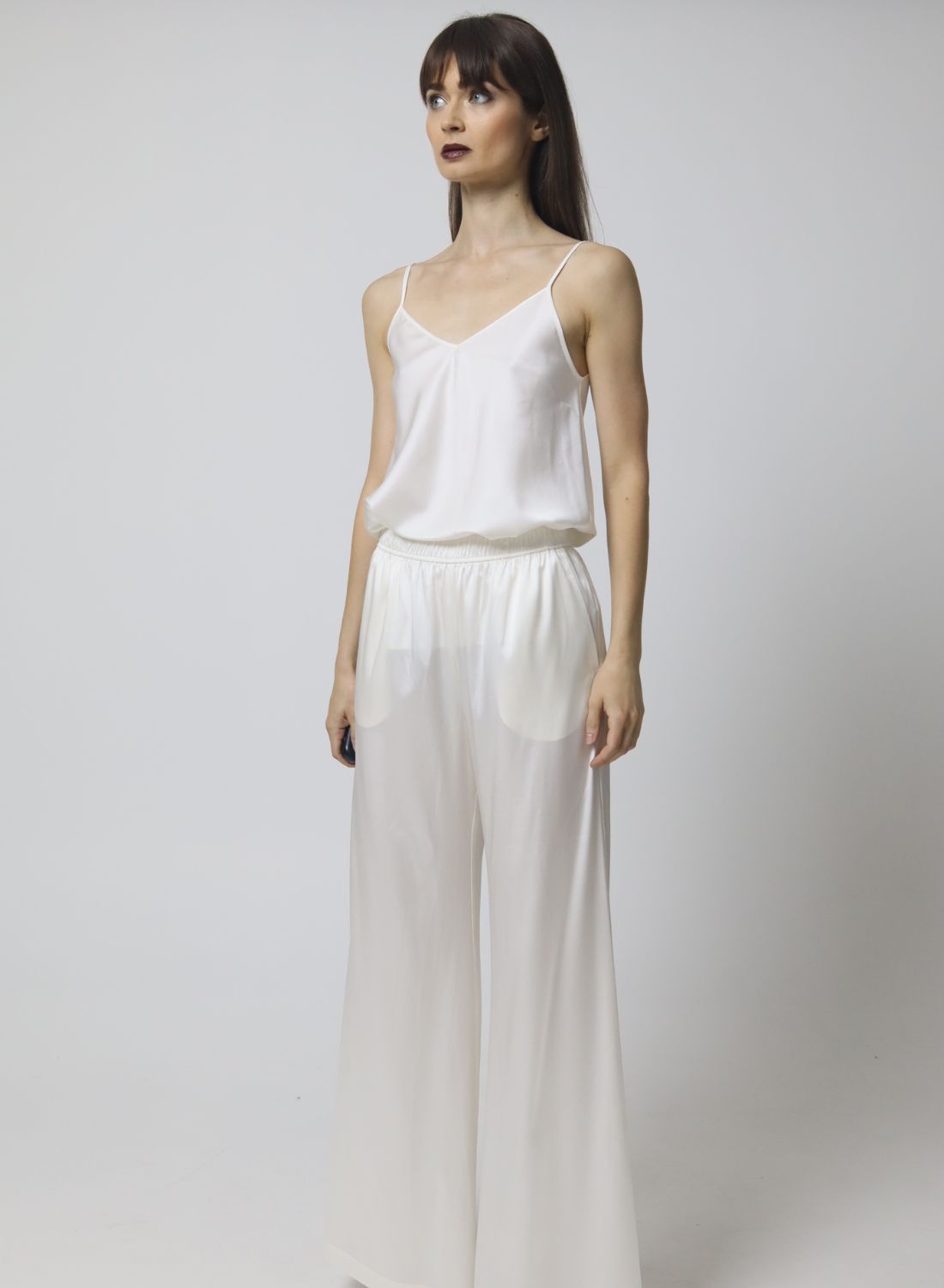 Dafna Palazzo Silk Pants