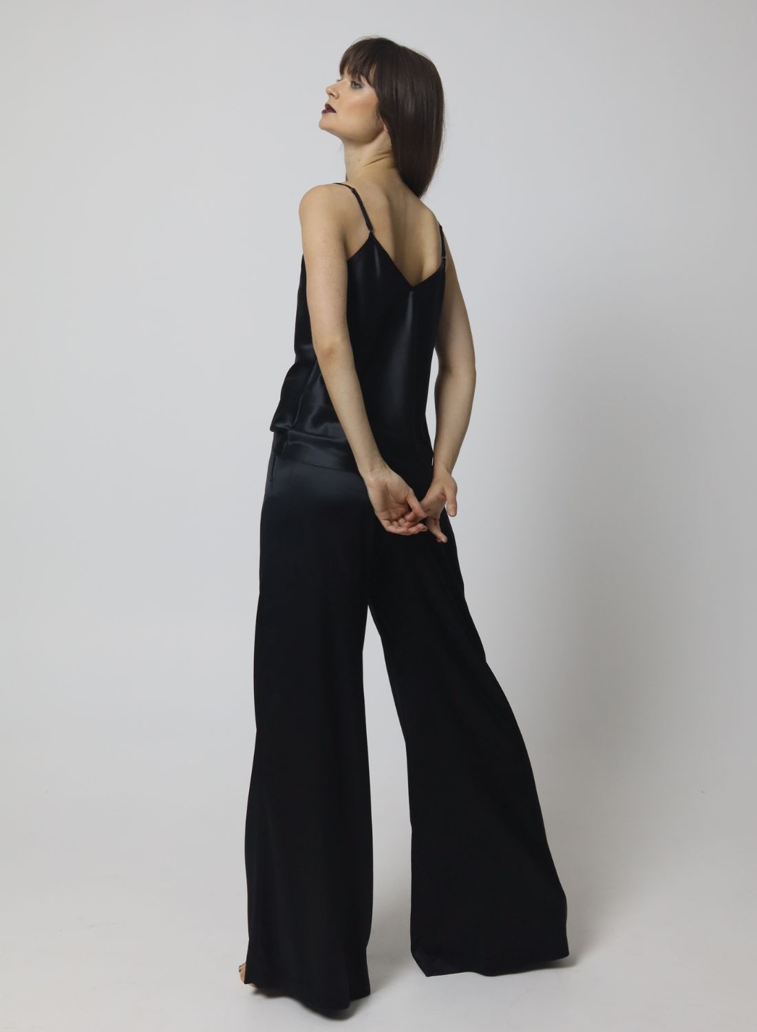 Dafna Silk Palazzo Pants