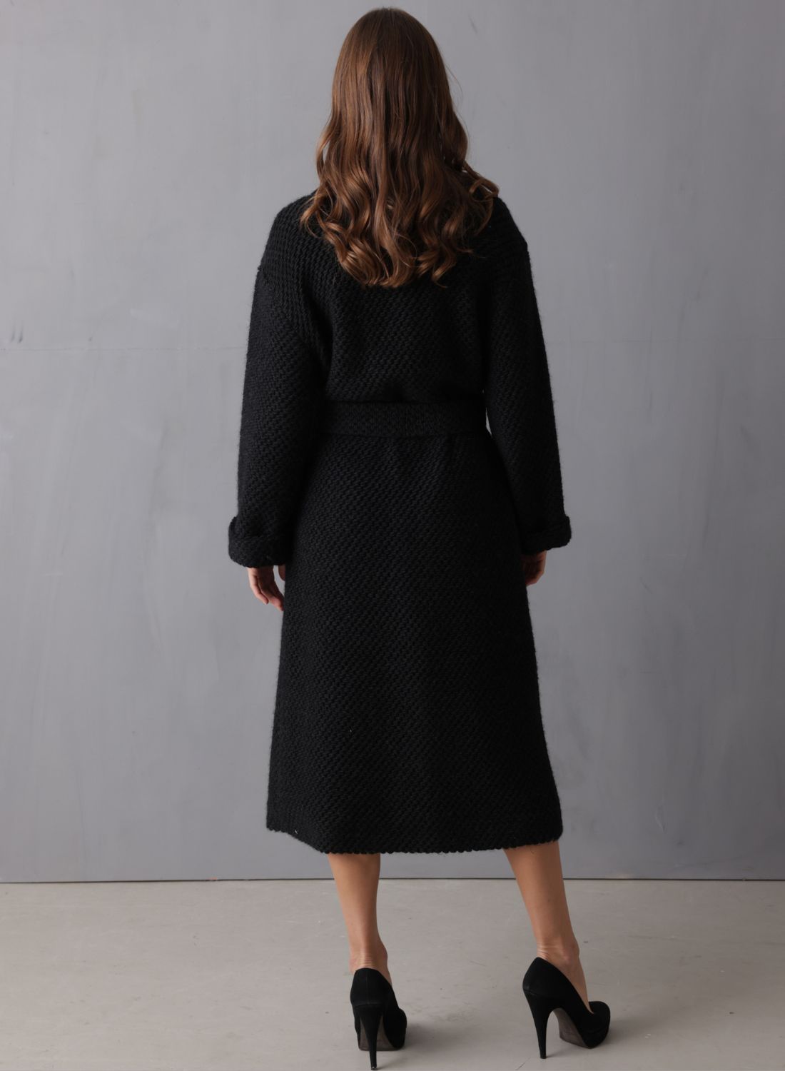 Frances, long coat