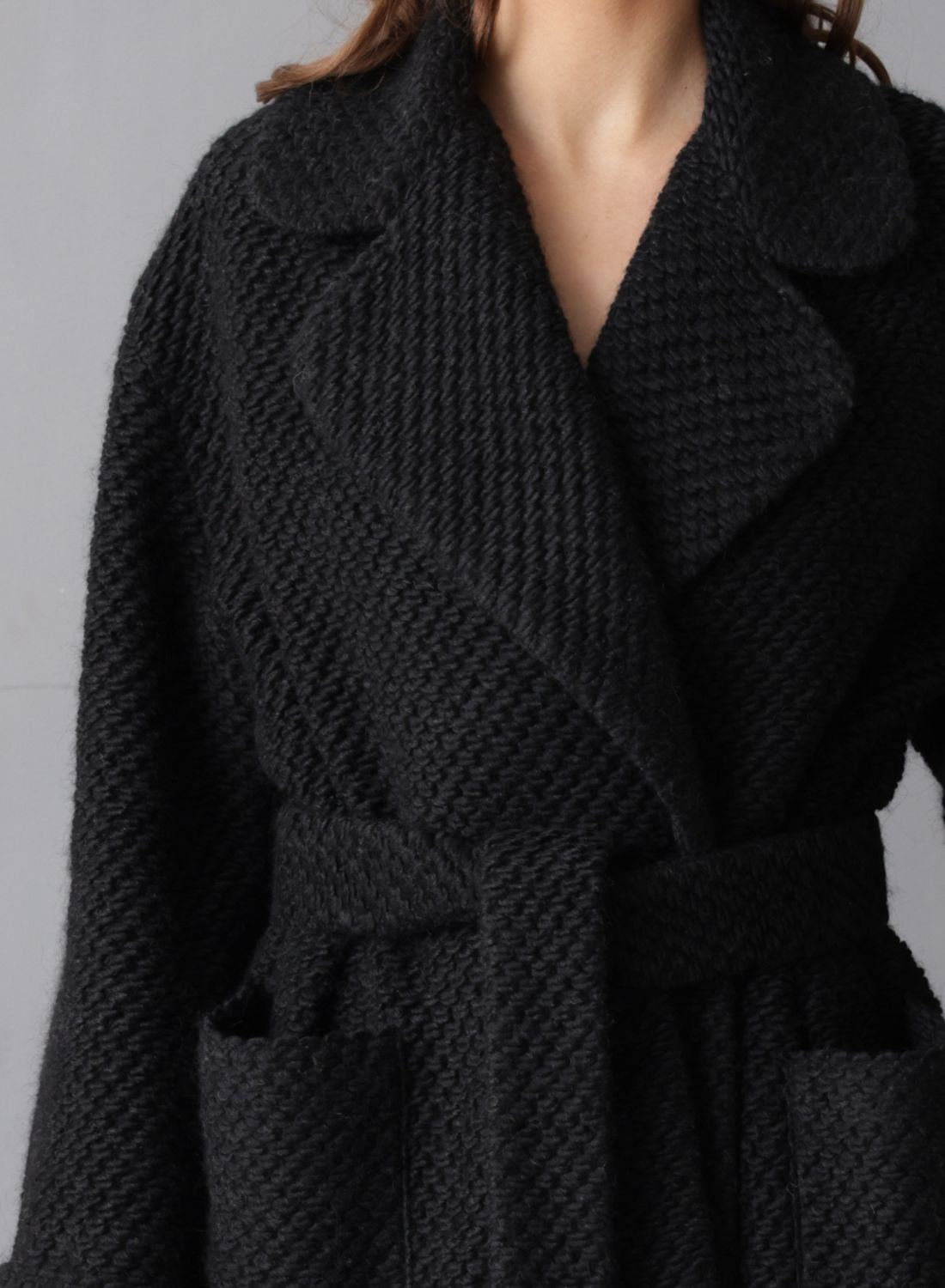 Frances, long coat