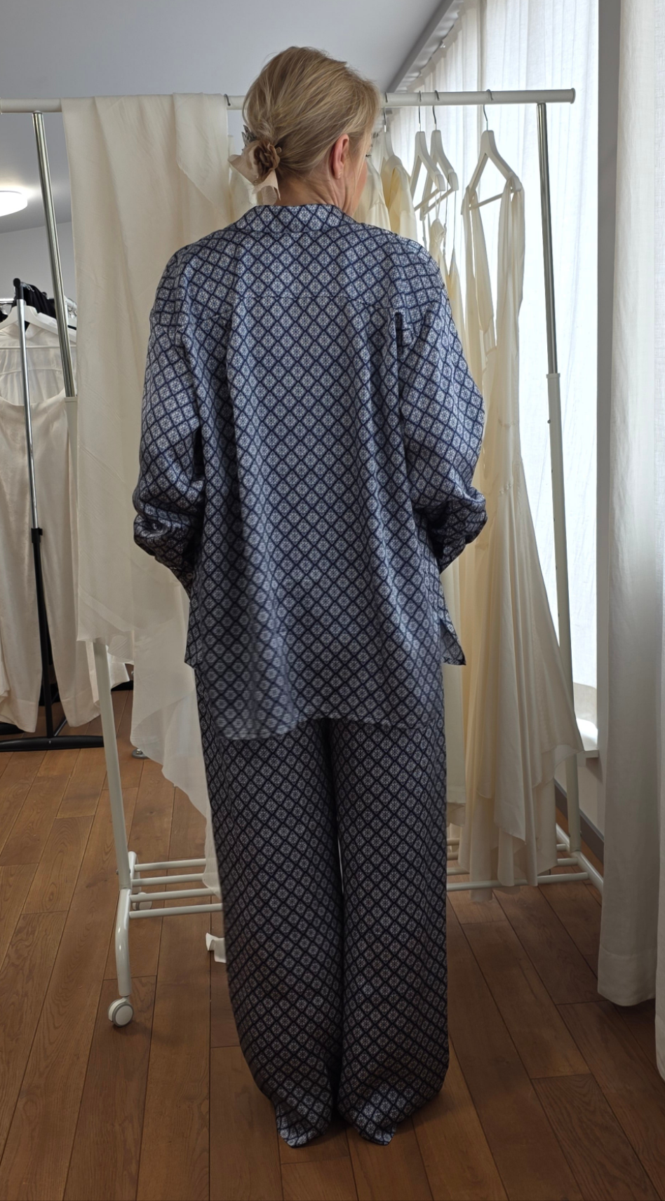 Diana wide lag pants