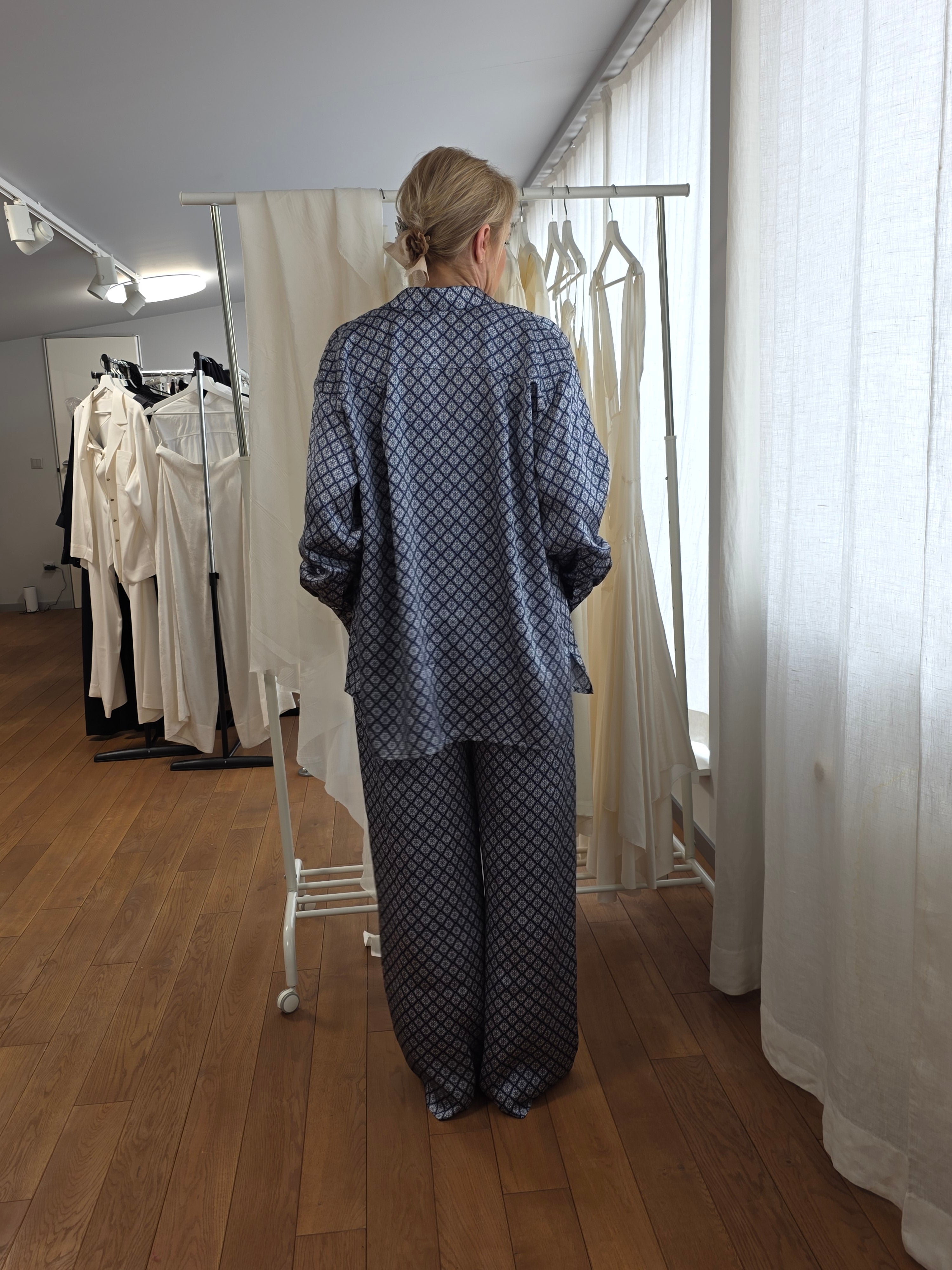 Diana wide lag pants